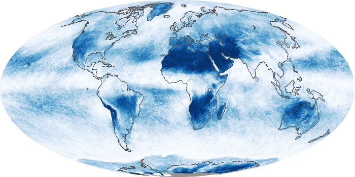 Global Map Cloud Fraction Image 156