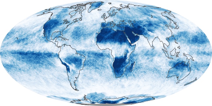 Global Map Cloud Fraction Image 197