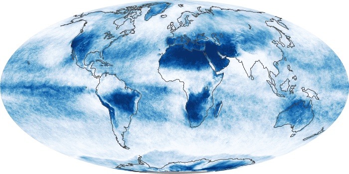 Global Map Cloud Fraction Image 198