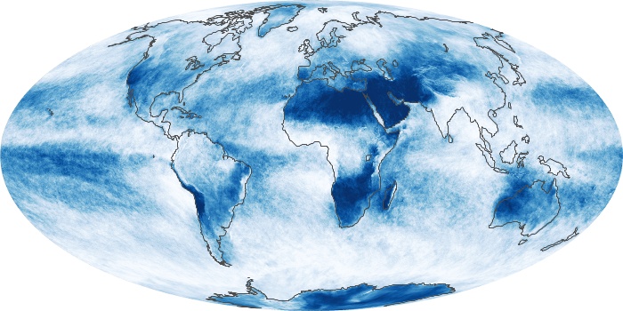 Global Map Cloud Fraction Image 200