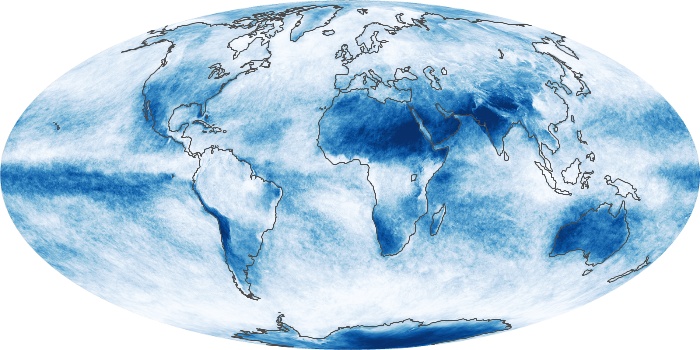 Global Map Cloud Fraction Image 202