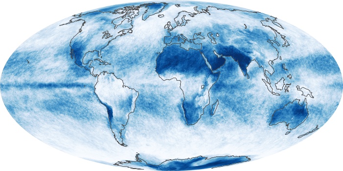 Global Map Cloud Fraction Image 178