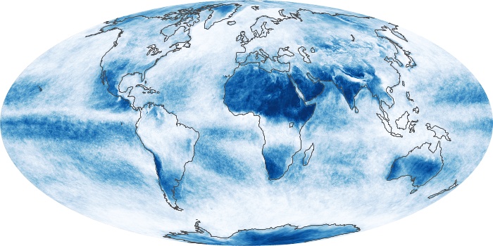 Global Map Cloud Fraction Image 216