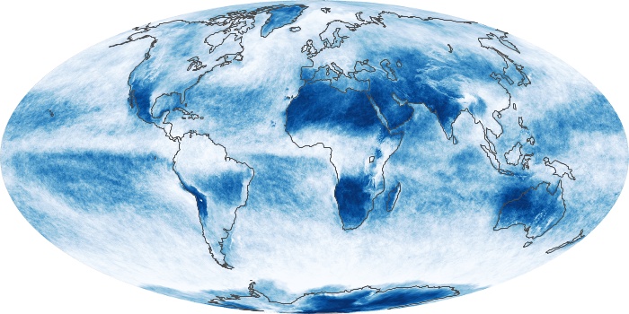 Global Map Cloud Fraction Image 203