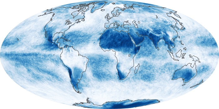 Global Map Cloud Fraction Image 224