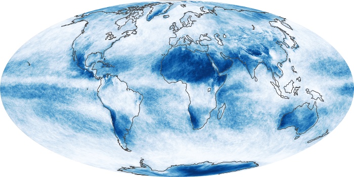 Global Map Cloud Fraction Image 246