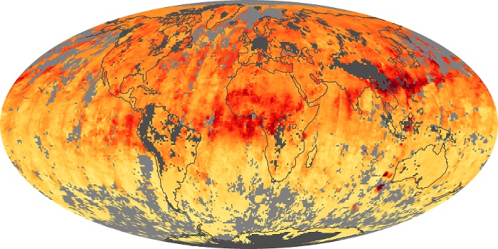 Global Map Carbon Monoxide Image 1