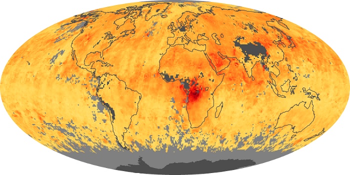 Global Map Carbon Monoxide Image 5