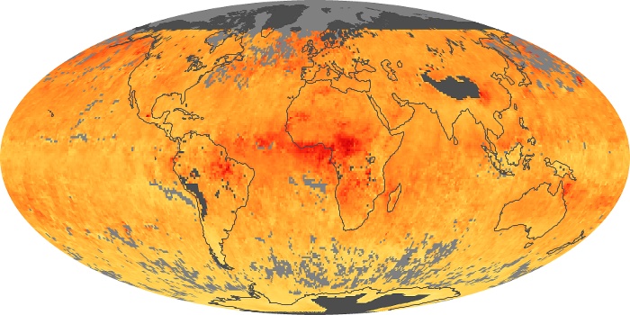 Global Map Carbon Monoxide Image 9