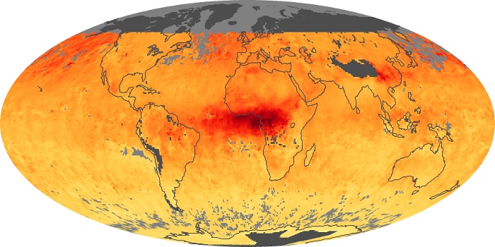 Global Map Carbon Monoxide Image 10