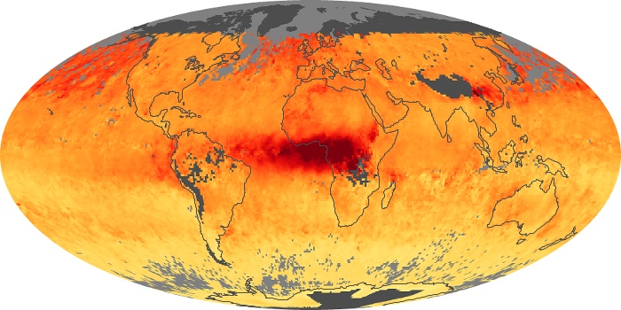 Global Map Carbon Monoxide Image 11