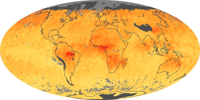 Global Map Carbon Monoxide Image 21
