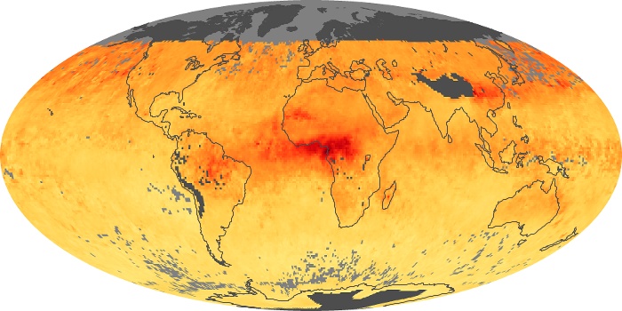 Global Map Carbon Monoxide Image 22