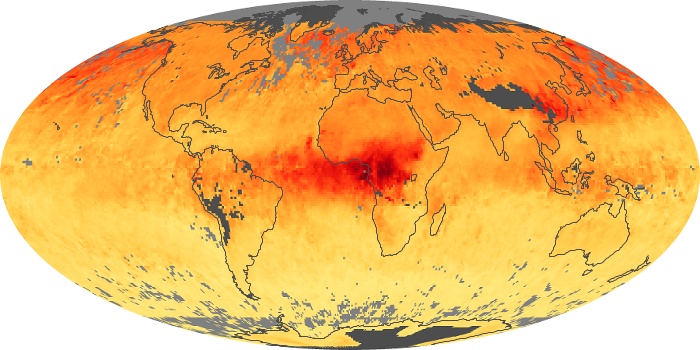 Global Map Carbon Monoxide Image 24