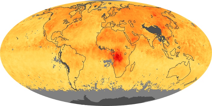 Global Map Carbon Monoxide Image 29