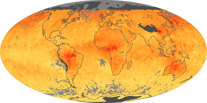 Global Map Carbon Monoxide Image 33