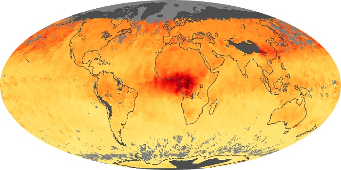 Global Map Carbon Monoxide Image 35