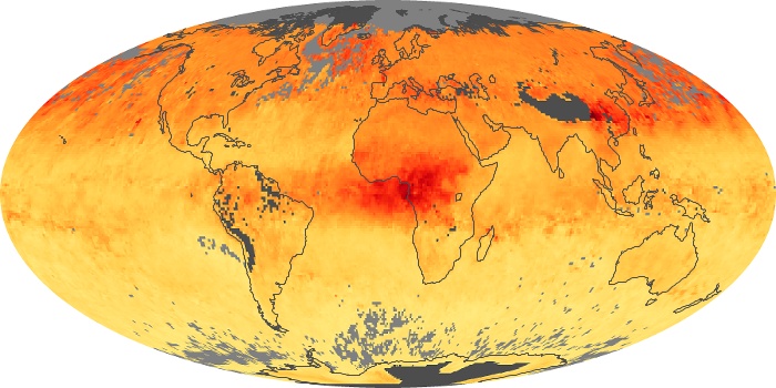Global Map Carbon Monoxide Image 36