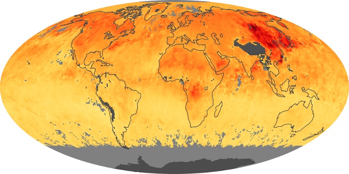 Global Map Carbon Monoxide Image 40