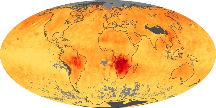 Global Map Carbon Monoxide Image 44