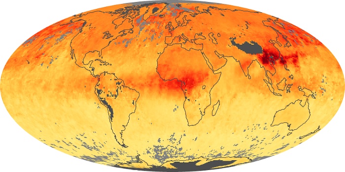 Global Map Carbon Monoxide Image 49