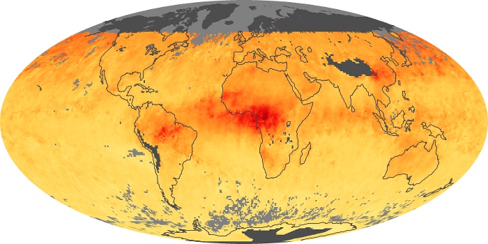 Global Map Carbon Monoxide Image 58