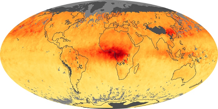 Global Map Carbon Monoxide Image 59