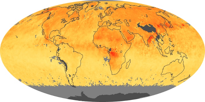 Global Map Carbon Monoxide Image 64