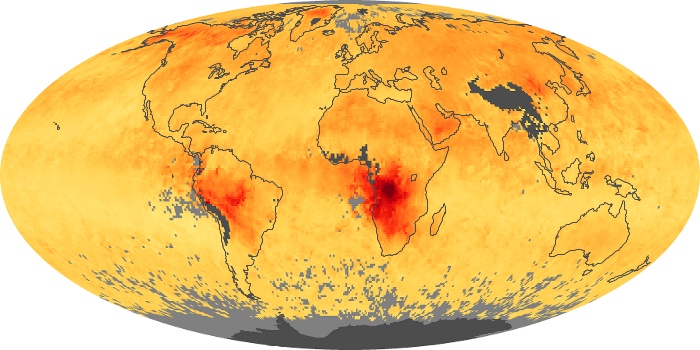 Global Map Carbon Monoxide Image 66