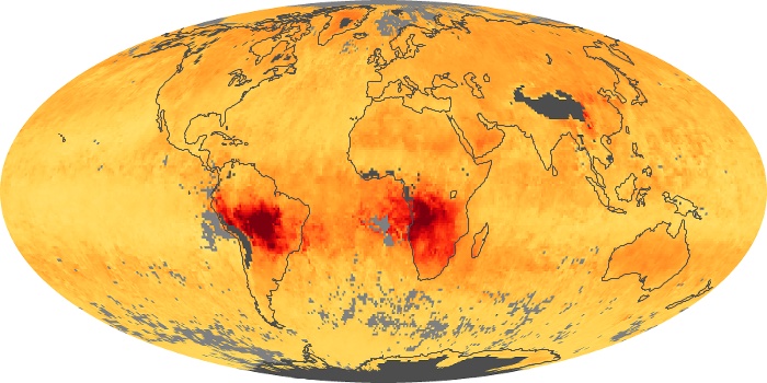 Global Map Carbon Monoxide Image 67