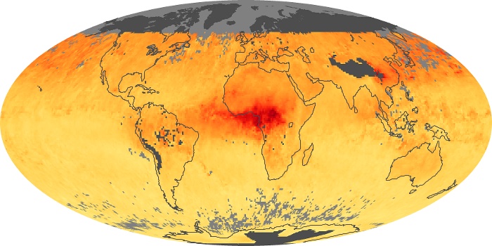 Global Map Carbon Monoxide Image 70