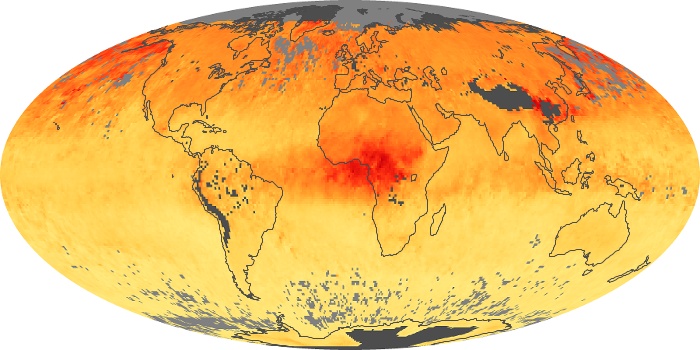 Global Map Carbon Monoxide Image 72