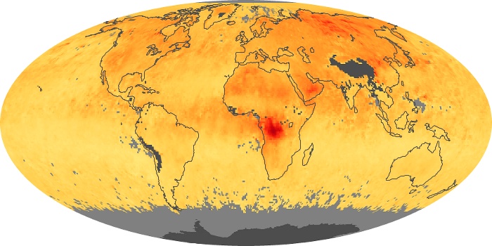 Global Map Carbon Monoxide Image 77