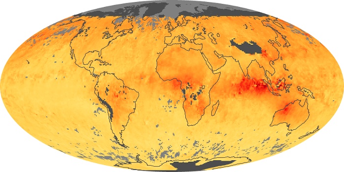 Global Map Carbon Monoxide Image 81