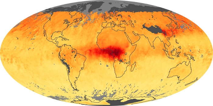 Global Map Carbon Monoxide Image 83