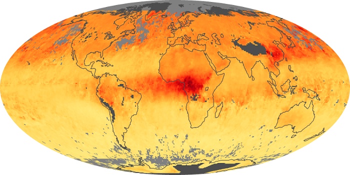 Global Map Carbon Monoxide Image 84