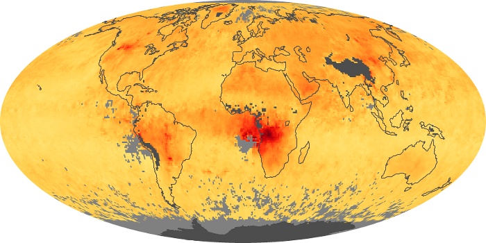 Global Map Carbon Monoxide Image 90