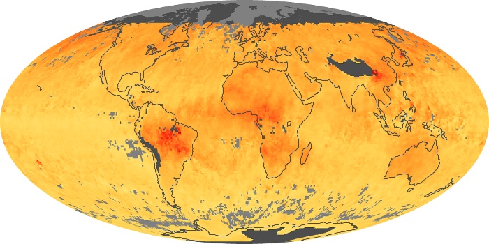 Global Map Carbon Monoxide Image 93