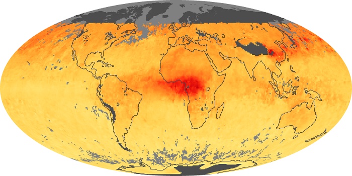Global Map Carbon Monoxide Image 94