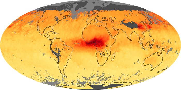 Global Map Carbon Monoxide Image 95