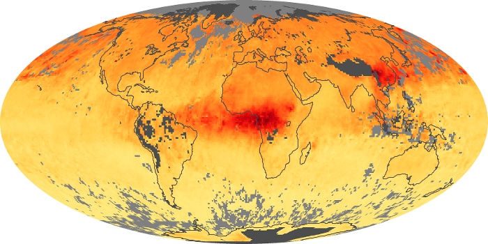 Global Map Carbon Monoxide Image 96
