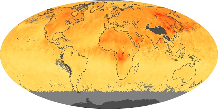 Global Map Carbon Monoxide Image 100
