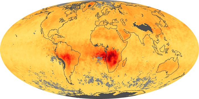 Global Map Carbon Monoxide Image 103