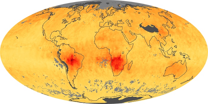 Global Map Carbon Monoxide Image 104