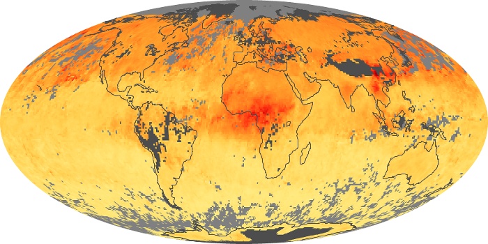 Global Map Carbon Monoxide Image 108