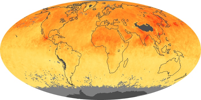 Global Map Carbon Monoxide Image 111