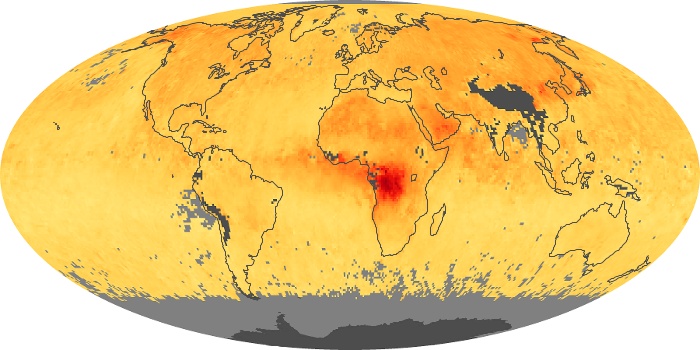 Global Map Carbon Monoxide Image 113