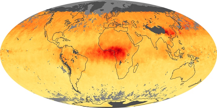 Global Map Carbon Monoxide Image 119