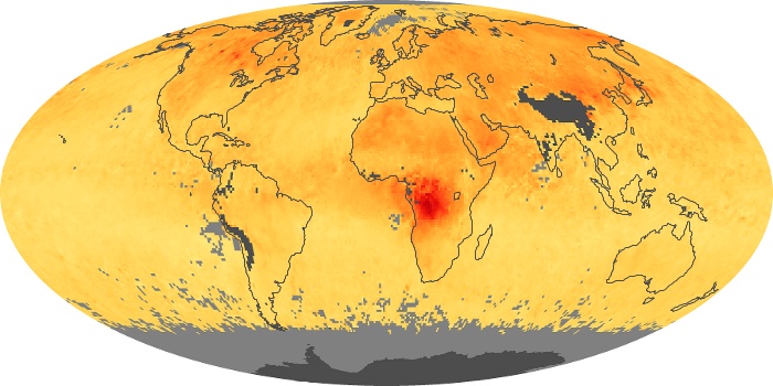 Global Map Carbon Monoxide Image 125