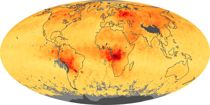 Global Map Carbon Monoxide Image 126